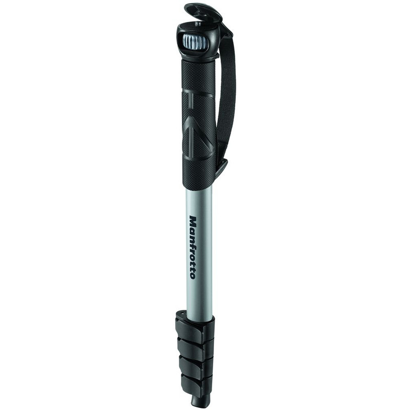 Manfrotto Monopied din aluminiu Monopod Compact Advanced, negru