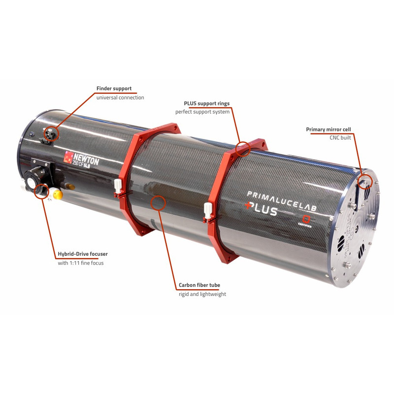 PrimaLuceLab Telescop N 250/1200 Carbon OTA