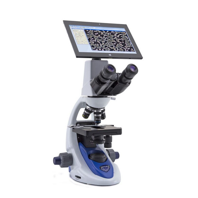 Optika Microscop digital B-190TK, obiective acromate, cu tableta PC