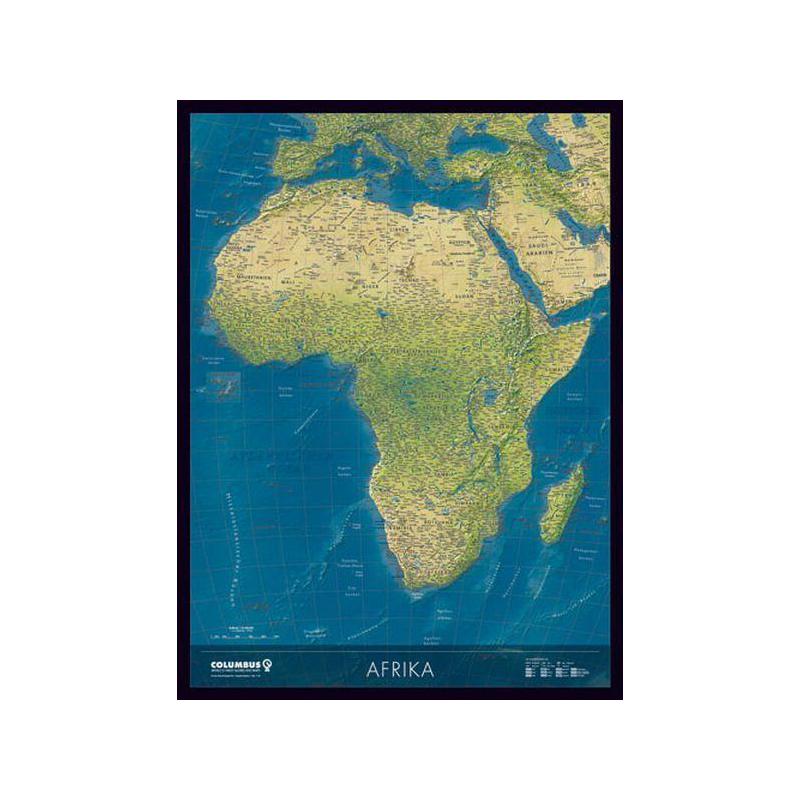 Columbus Hartă continentală Harta Africii
