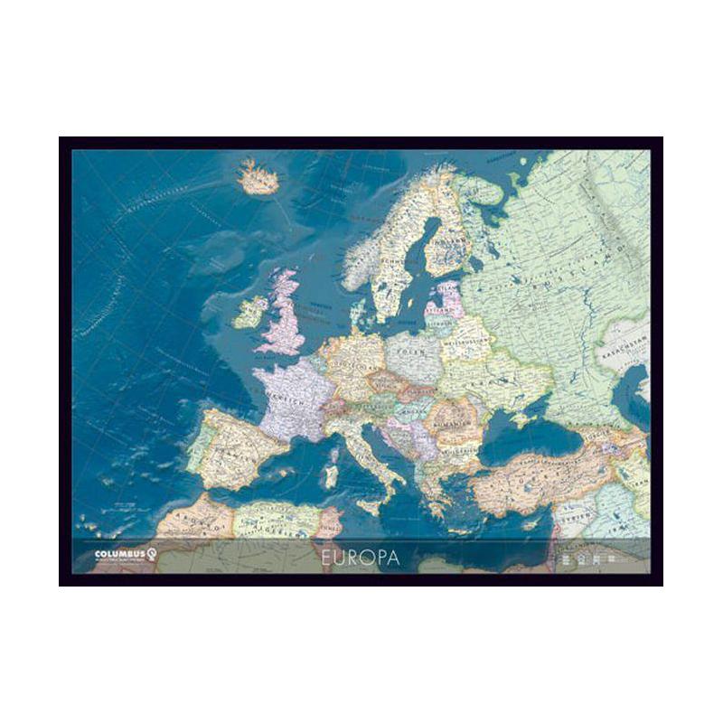 Columbus Hartă continentală Europa