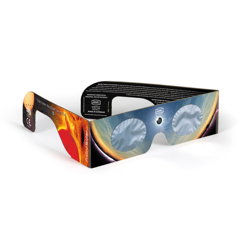 Baader Ochelari pentru eclipsă solară Sonnenfinsternis-Brille Sofi Solar Viewer AstroSolar® Silver/Gold