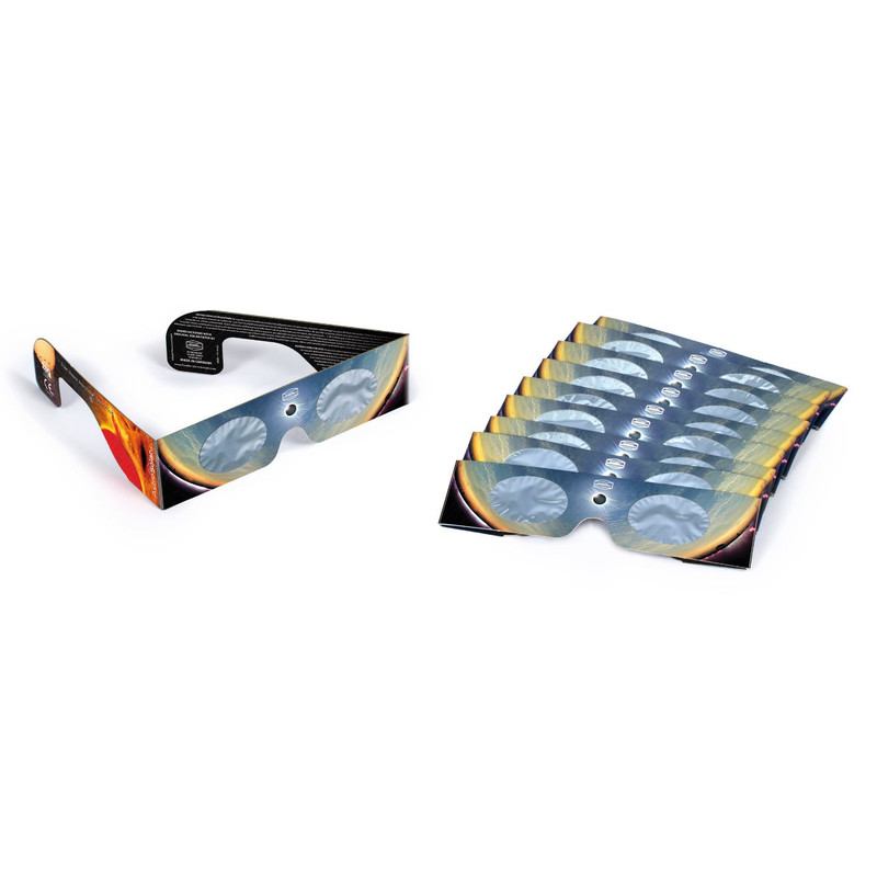 Baader Ochelari pentru eclipsă solară Sonnenfinsternis-Brille Sofi Solar Viewer AstroSolar® Silver/Gold 10 Stück