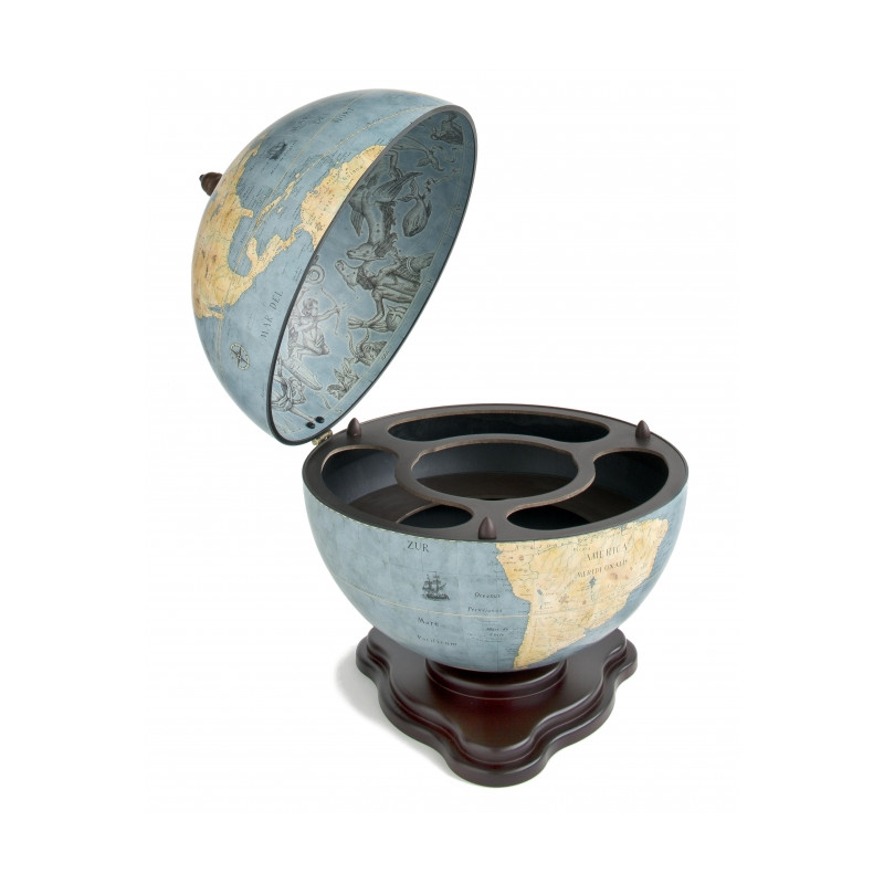 Zoffoli living Glob bar Galileo Blue Dust 40cm