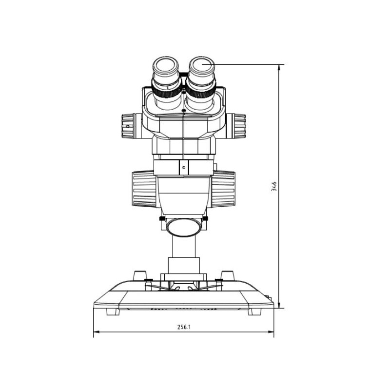 Euromex NexiusZoom ESD, NZ.1903-P-ESD, 6,7x-45x, trino