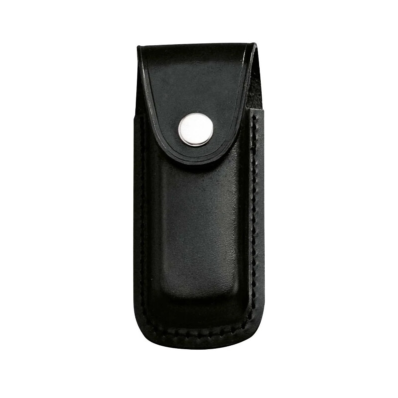 Herbertz Husă din piele pentru cuțite de buzunar 2649130, neagră, pentru 13 cm
