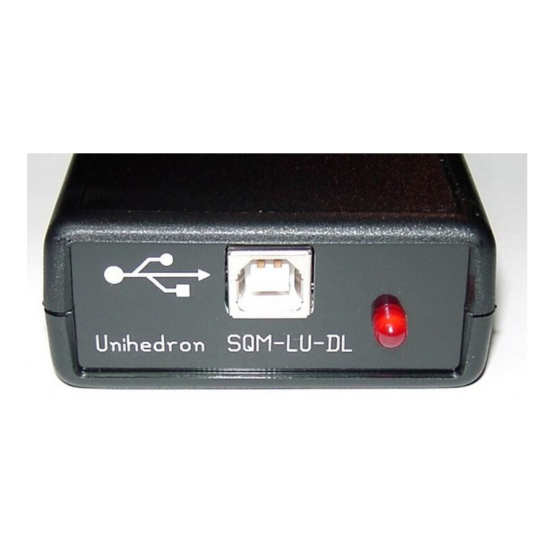 Unihedron Fotometru Aparat de masurare a luminozitatii cerului SQM cu obiectiv, conexiune USB si inregistrator date