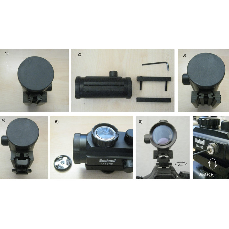 ASToptics Cautator punct rosu pentru suport foto DSLR