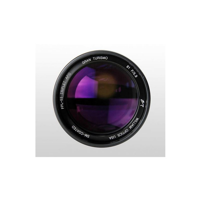 William Optics Refractor apochromat AP 81/478 GT81 with flattener/reducer for Canon EOS