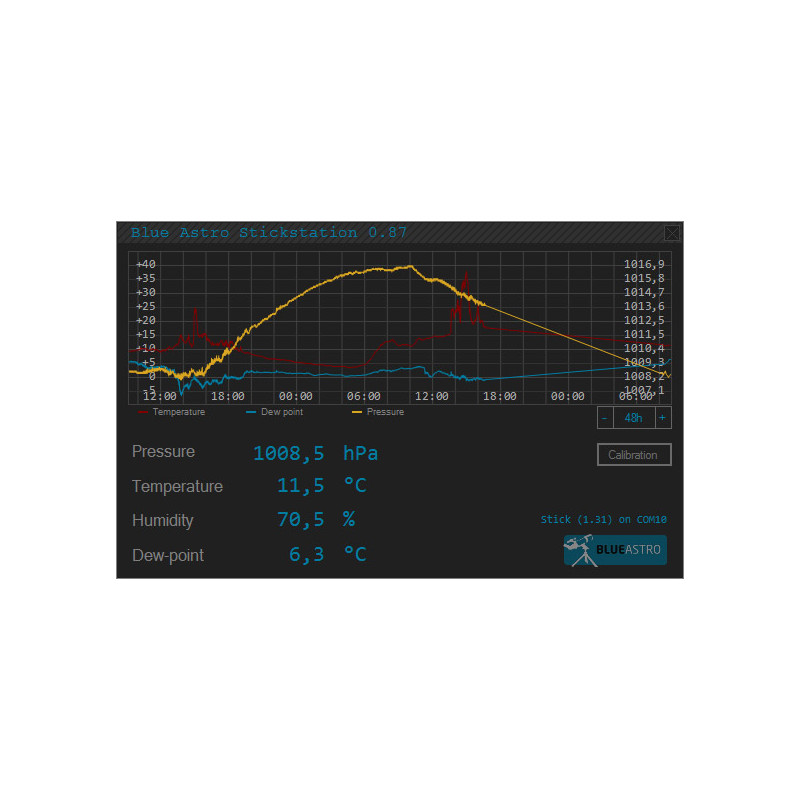 10 Micron Statie meteo BlueAstro USB