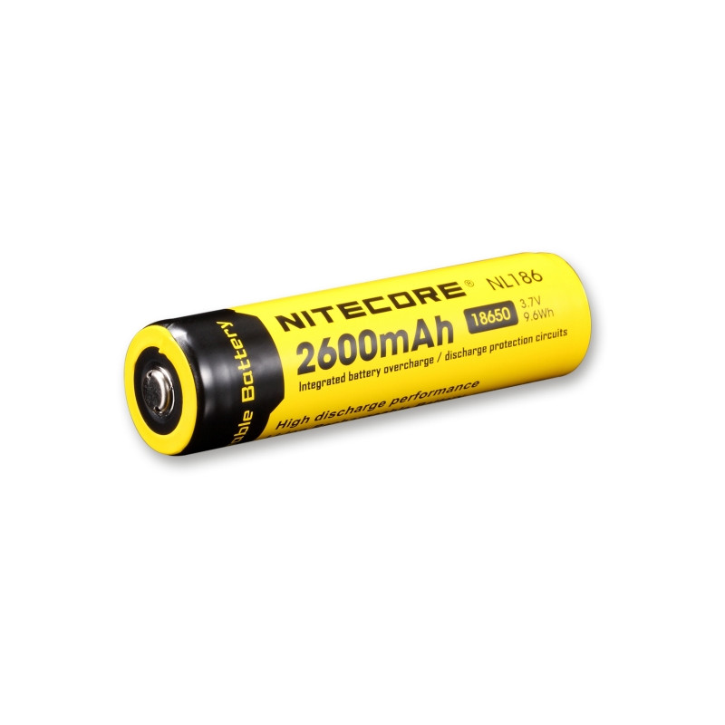 Nitecore Baterie 18650Li-ion, 2600mAh