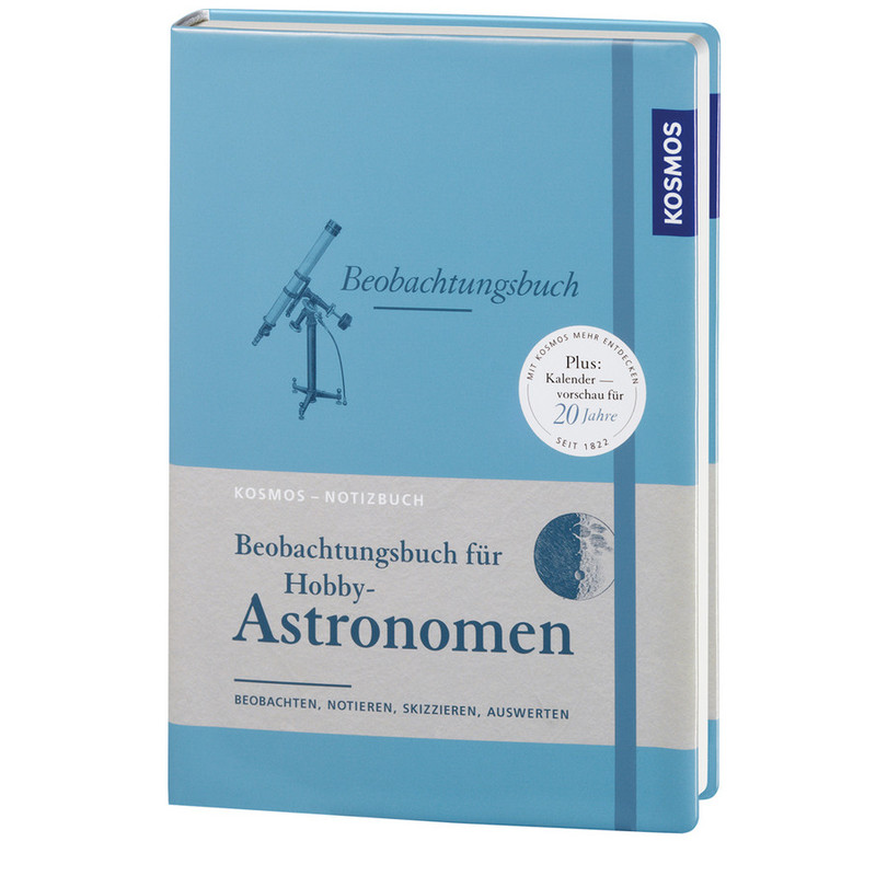 Kosmos Verlag Carte Beobachtungsbuch für Hobbyastronomen