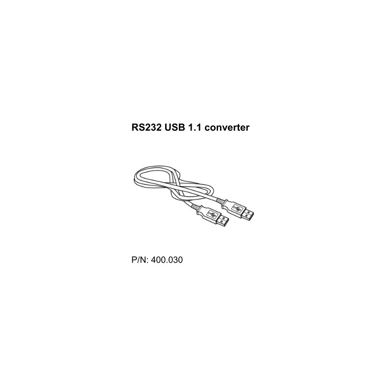SCHOTT Cablu conversie RS-232 USB 1.1