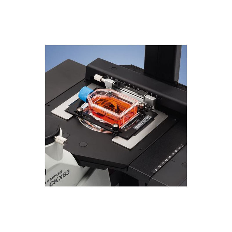 Evident Olympus Microscop inversat Olympus CKX53 Hellfeld V2, trino, infinity, plan, achro, 2x, 4x, 10x, LED