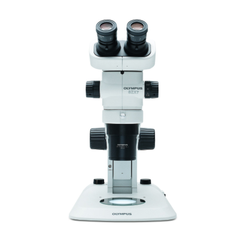 Evident Olympus microscopul stereoscopic zoom Olympus Mikroskop SZX7, bino, 0.8x-5.6x mit Ring-und  Durchlicht