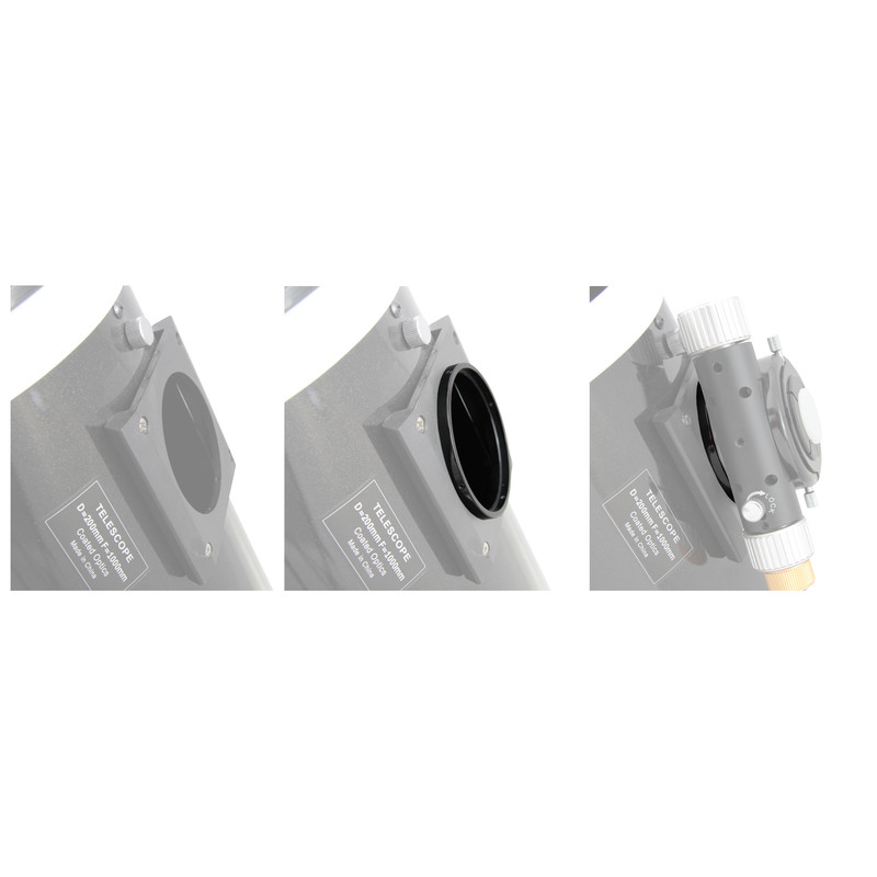 Omegon Pachet adaptor 80mm + placă adaptoare