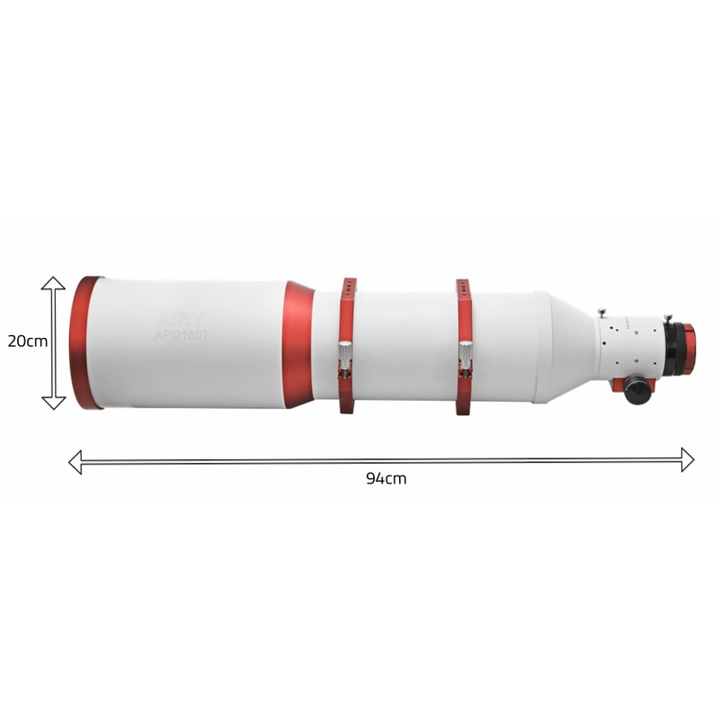 PrimaLuceLab Refractor apochromat AP 150/1000 T Airy OTA