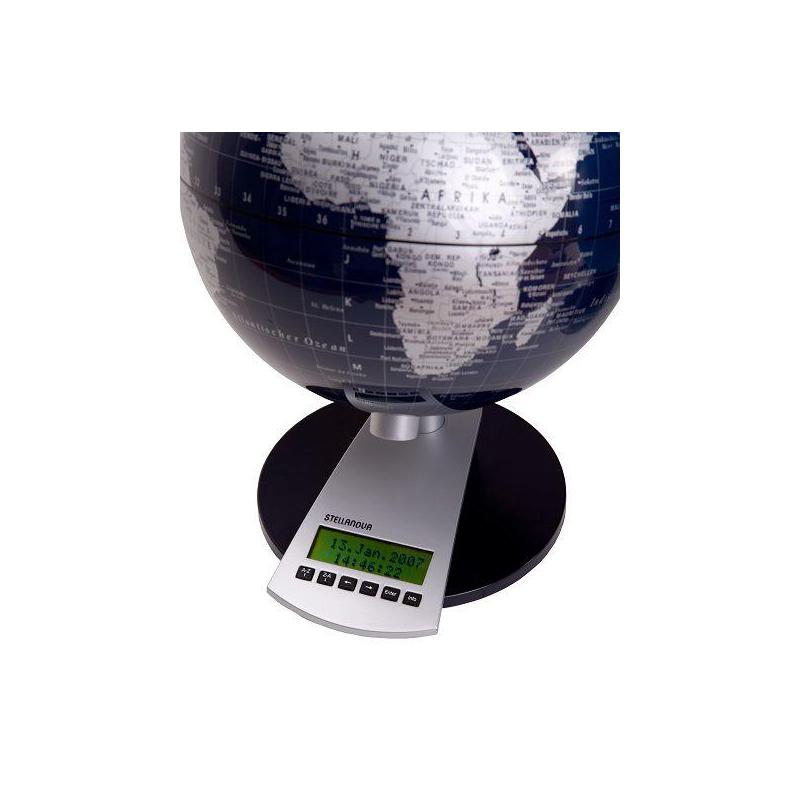 Stellanova Glob timpul în lume negru 20cm