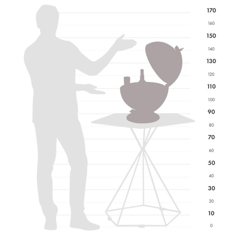 Zoffoli living Glob bar Sfera 42 Ivory 42cm