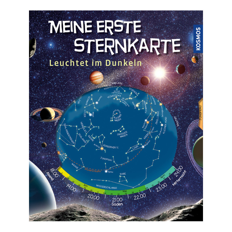 Kosmos Verlag Harta cerului Meine erste Sternkarte