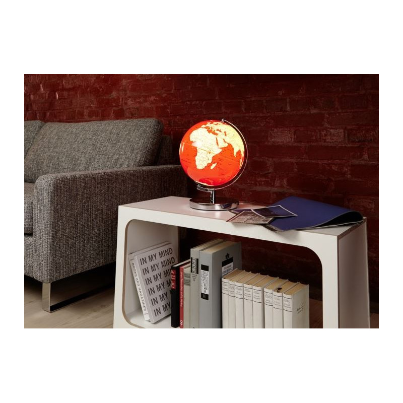 TROIKA Glob Terra Red Light 25cm