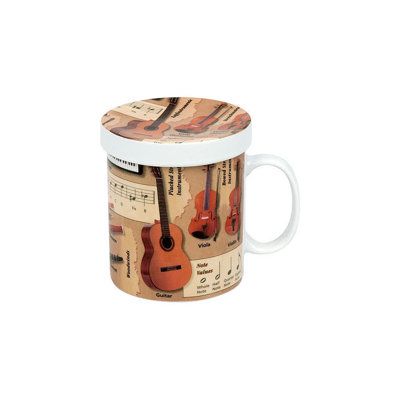 Könitz Cească Mugs of Knowledge for Tea Drinkers Music