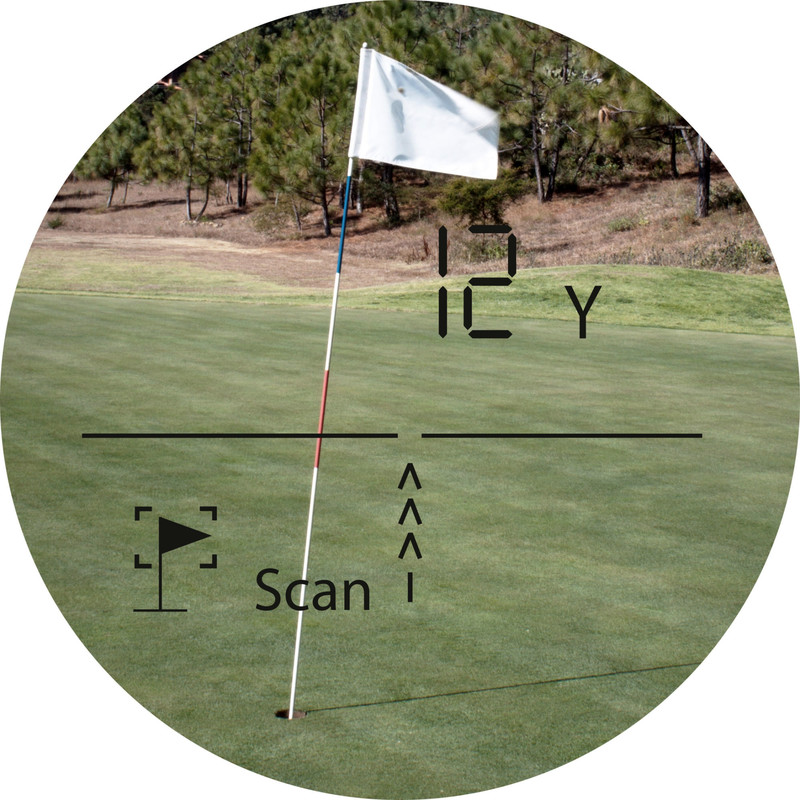 Bresser Telemetru Golf, 6x25