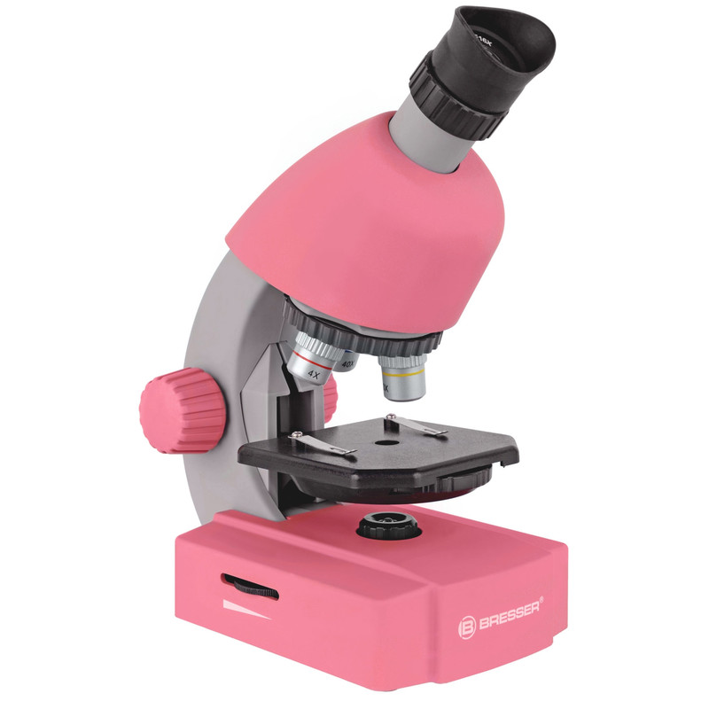 Bresser Junior Microscop JUNIOR 40x-640x, rosa