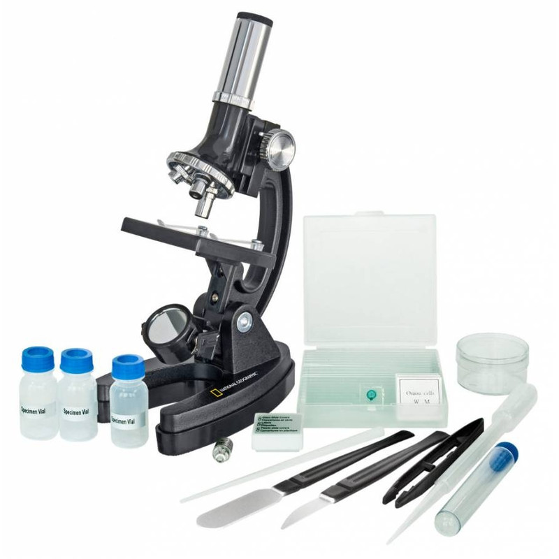 National Geographic Microscop Bresser, 300X-1200X