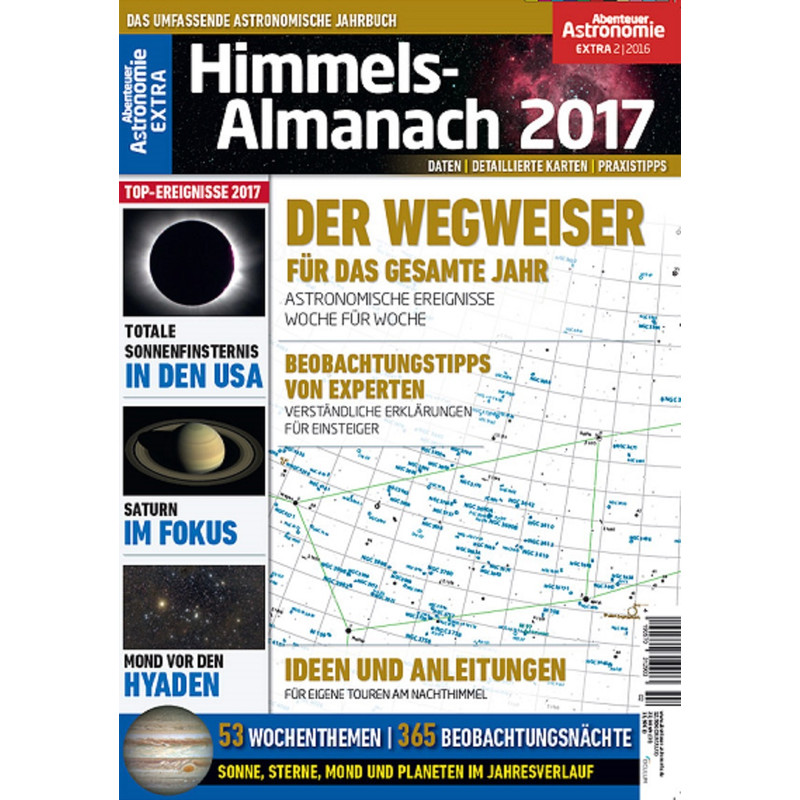 Oculum Verlag Jahrbuch Himmels-Almanach 2017