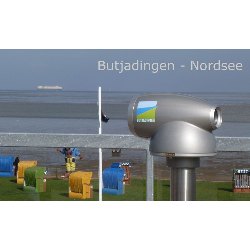 Telescop idee-Concept Fernrohr Anbringung Ihres Logos