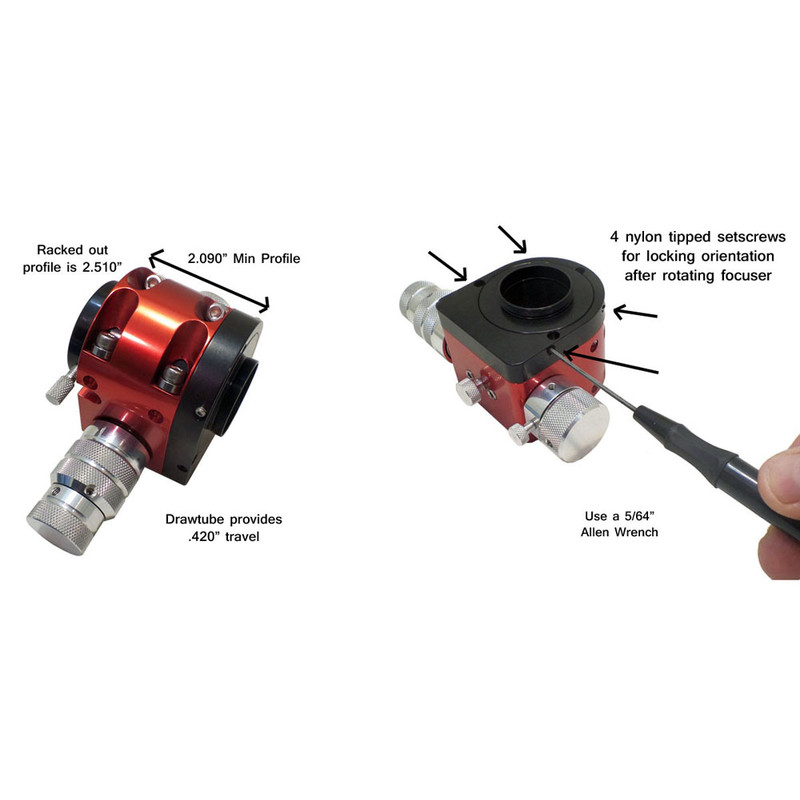 MoonLite Focuser CM Mini Lunt 50