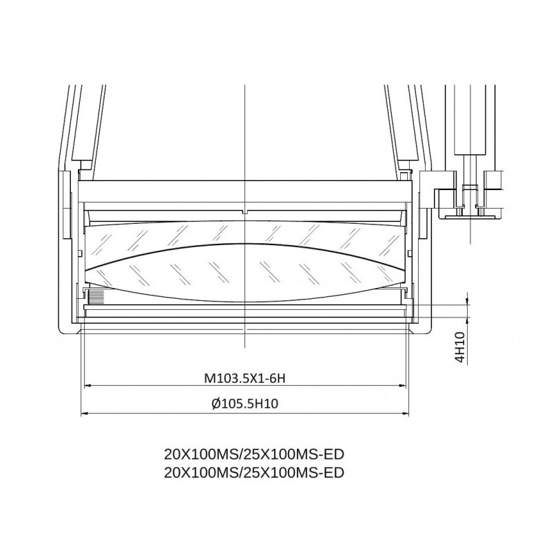 APM Binoclu MS 20x100