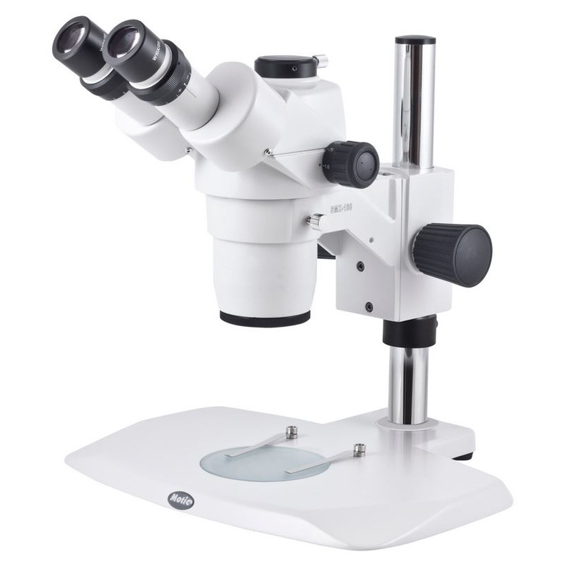 Motic microscopul stereoscopic zoom SMZ-168-TP, trino, 7,5x - 50x