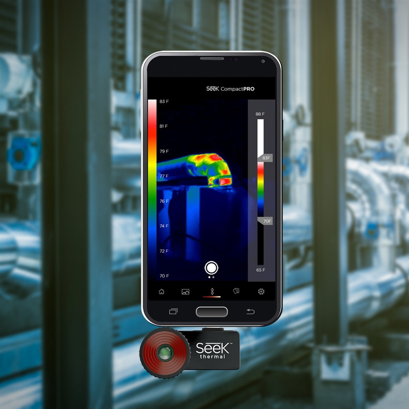 Seek Thermal Camera de termoviziune CompactPRO FASTFRAME Android