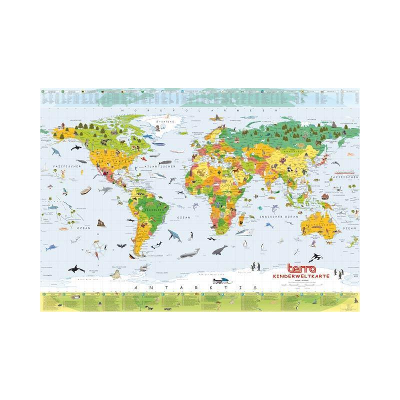Columbus Terra harta lumii pentru copii