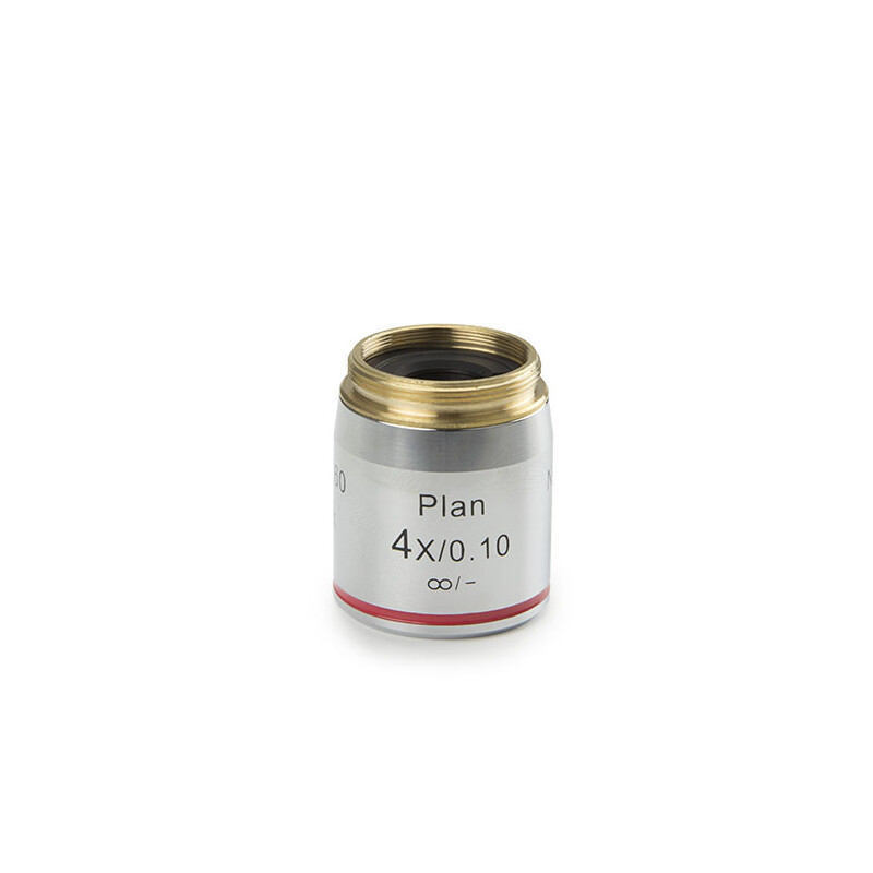 Obiectiv Euromex DX.7204, 4x/0.10 Pli, plan, infinit, d.l. 30 mm (Delphi-X)