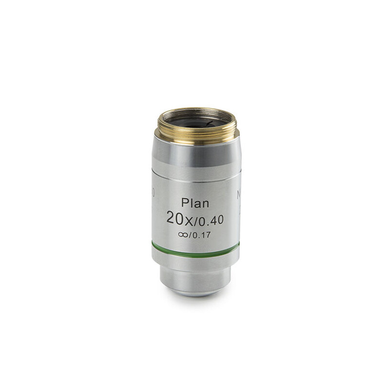 Obiectiv Euromex DX.7220, 20x/0.40 Pli, plan, infinit, distanță de lucru 12 mm (Delphi-X)
