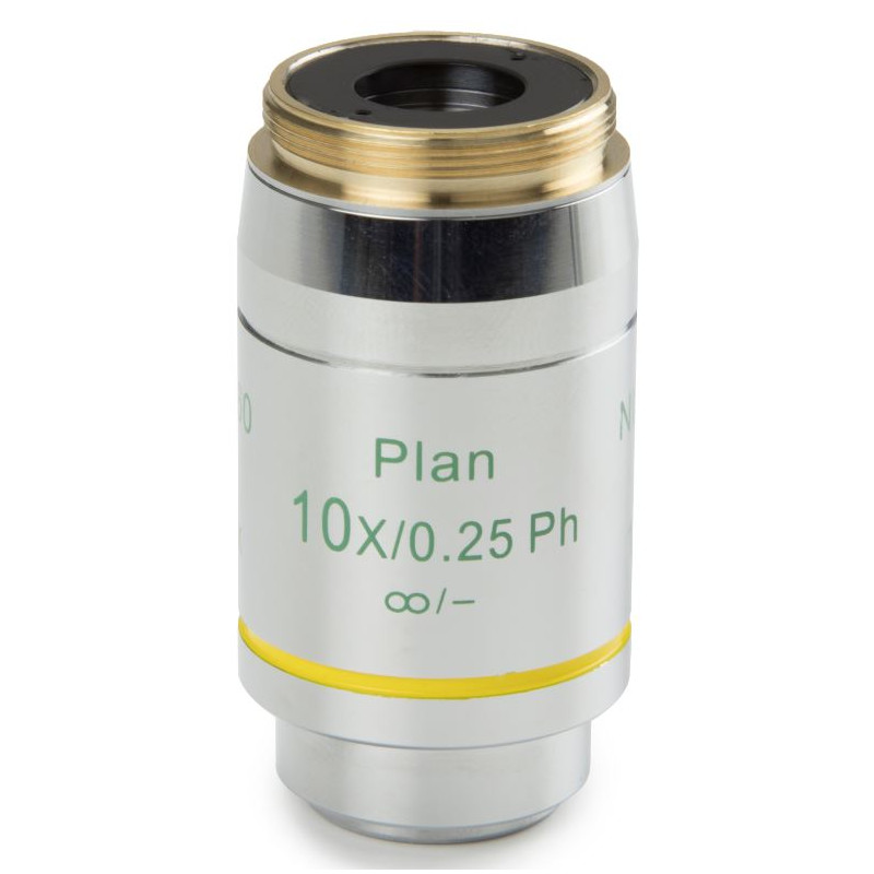 Obiectiv Euromex DX.7710, 10x/0.25 PLPHi, plan, fază, infinit (Delphi-X)