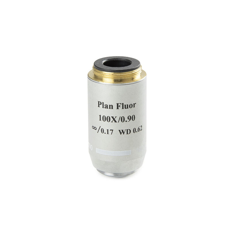 Euromex Obiectiv 86.558, S100x/0,90, w.d. 0,19 mm, PL-FL IOS , plan, fluarex (Oxion)