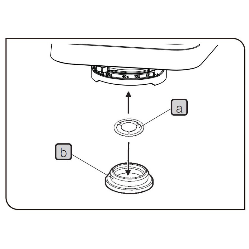 Evident Olympus Disc insertie camp intunecat, uscat, CH2-DS pentru obiective pana la NA 0.65 (doar in combinatie cu CH2-FH)