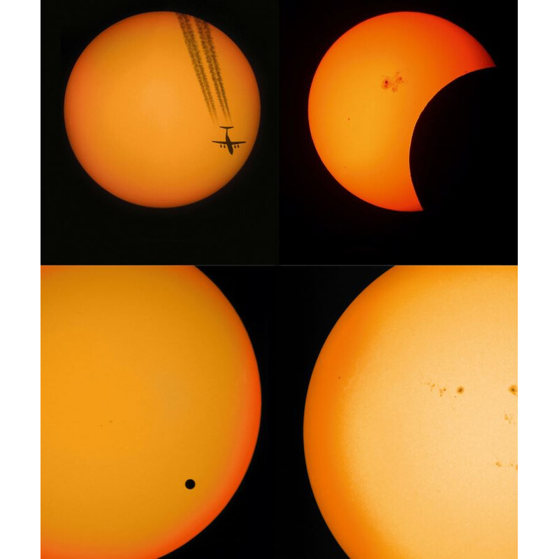 Lunt Solar Systems Binoclu Sonnenfernglas 6x30 Mini Sunocular OD5