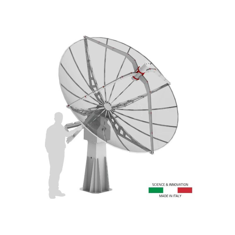 Radio2Space Spider radiotelescop avansat 300A cu montura rezistenta la apa