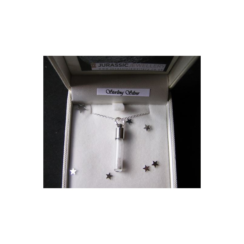 Jurassic Jewellery Meteoriti Colier praf de Luna (tub)