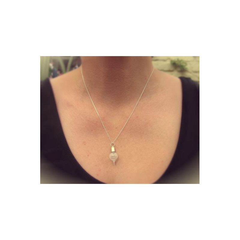 Jurassic Jewellery Meteoriti Colier Marte (forma de picatura)