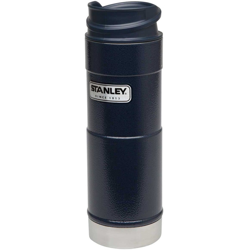 Stanley Termos Classic, 0.75l, cu cana, albastru inchis