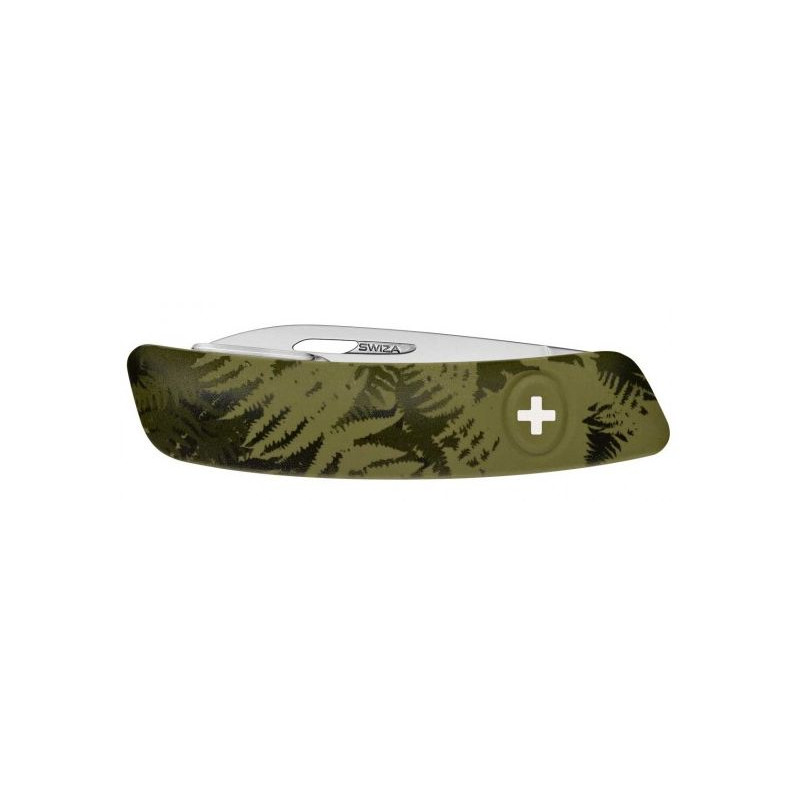 SWIZA Cutite Cutit armata elvetiana, C01 SILVA Camo Fern, culoare kaki