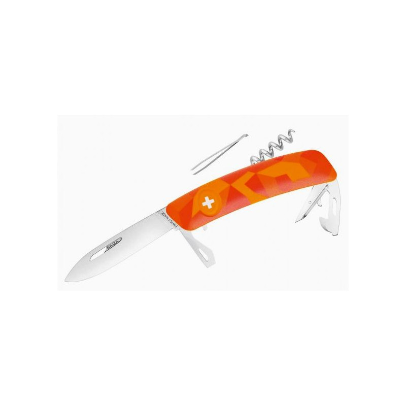 SWIZA Cutite Cutit armata elvetiana C03, LIVOR Camo Urban Orange