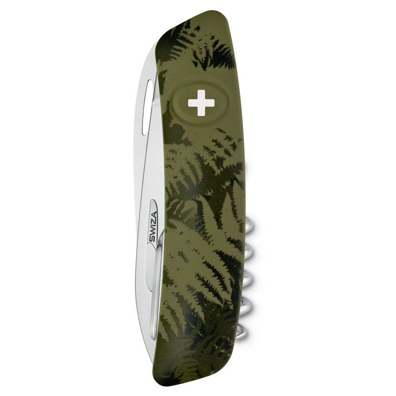 SWIZA Cutite Cutit armata elvetiana C05, SILVA Camo Fern kaki