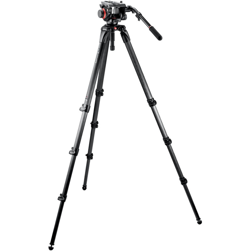 Manfrotto Trepied 504HD, 536K cu cap video si nivela